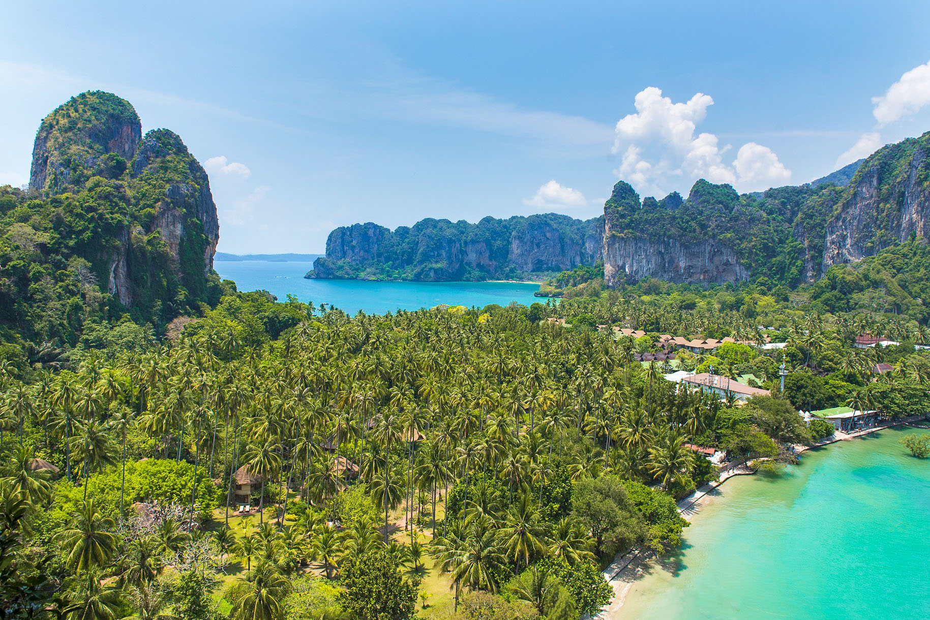 Railay beach, Railay beach in Krabi Thailand, Anek Suwannaphoom