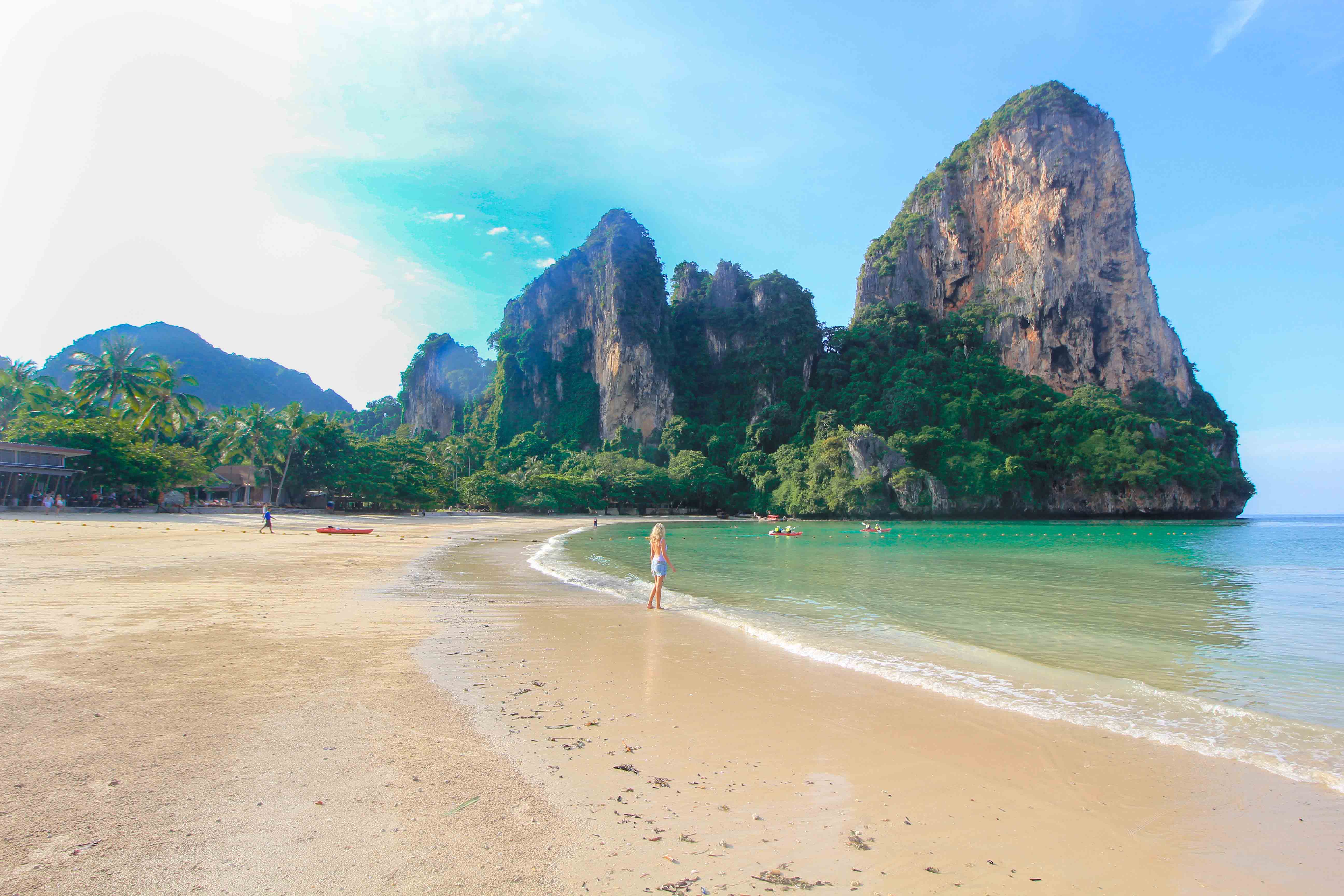 First Impressions of KRABI! Railay Beach, the Most STUNNING Place