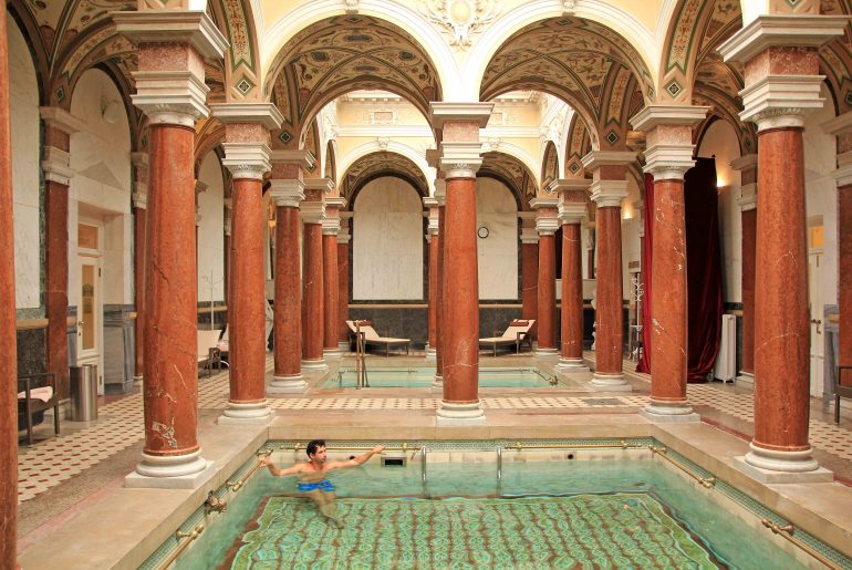 Danubius Hotels, Roman bath, Marienbad, tourist