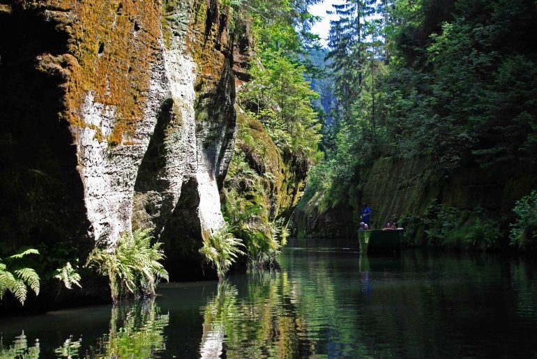 Edmunds Gorge, Bohemian Switzerland National Park, Czech Republic
