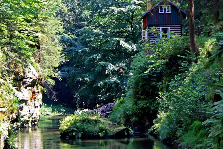 Edmunds Gorge, Bohemian Switzerland National Park, Czech Republic