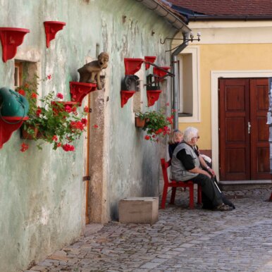 Cesky Krumlov - Altstadt ©Jürgen Reichenpfader