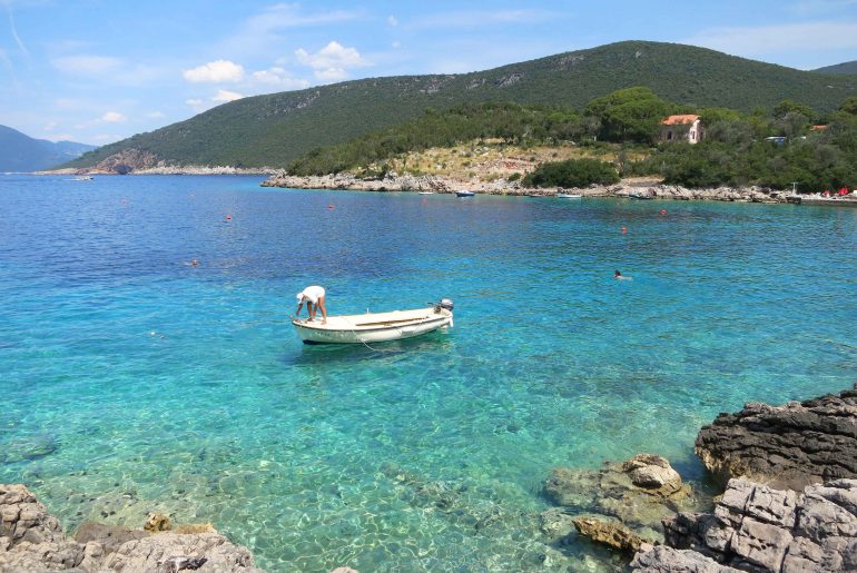 Peninsula Lustica, beach, adria