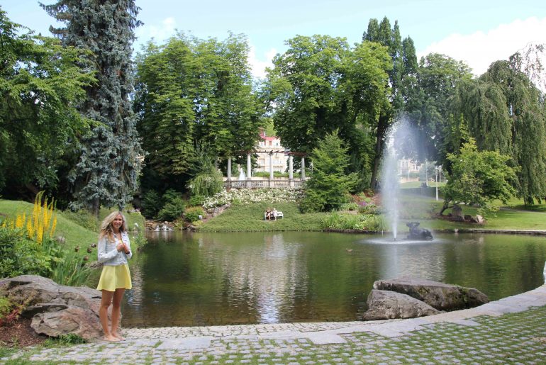 Marienbad, Park, sightseeing, czech republik, colonnade