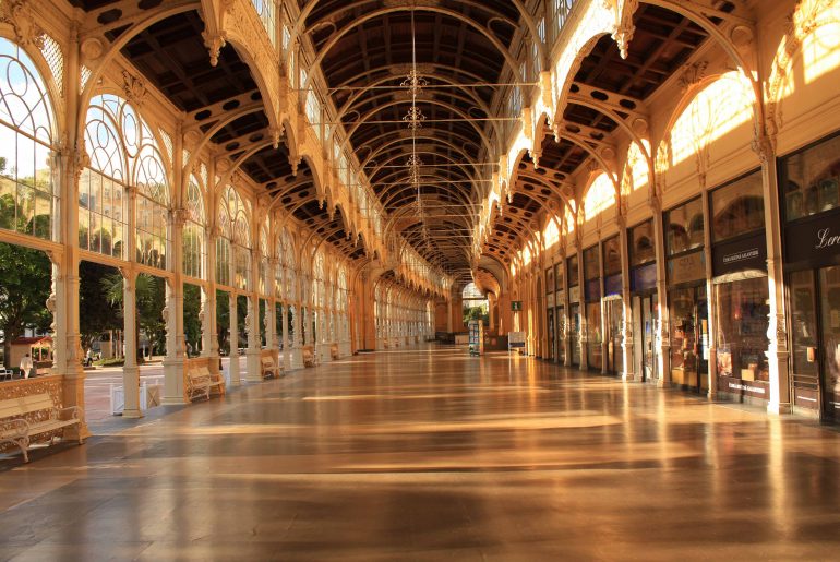 Marienbad, czech republik, spa colonnade