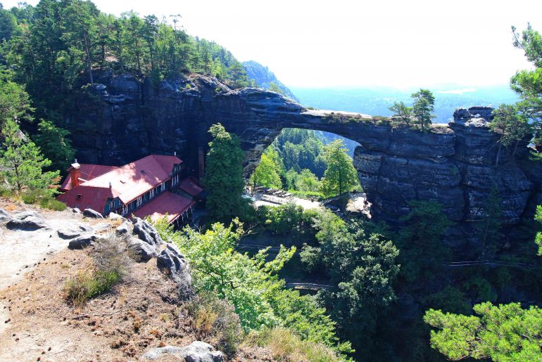 Bohemian Switzerland National Park, Pravcicka brana, Czech Republic itinerary