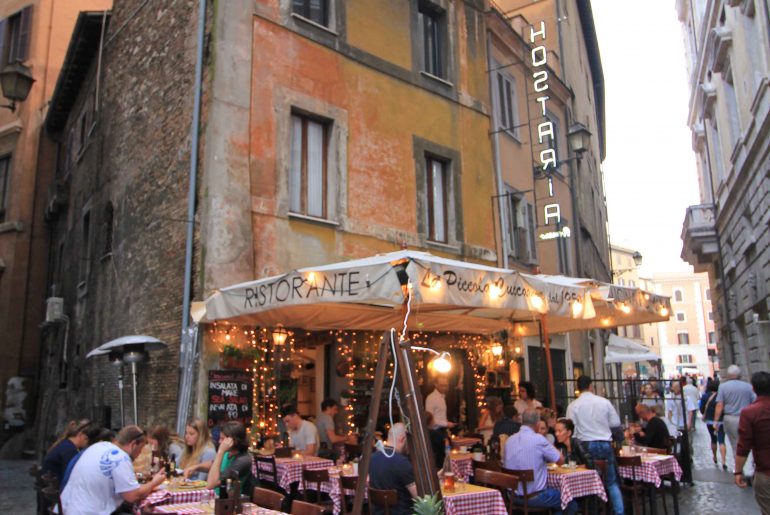 Italy, Piazza Navona, restaurant, travel, city trip