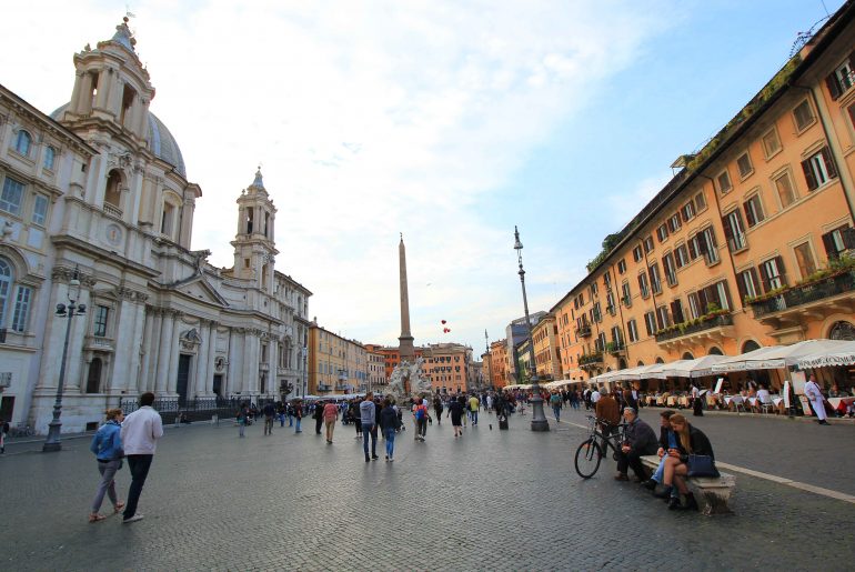 4 days in Rome itinerary, Piazza Navona, Eternal City