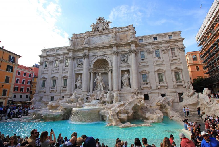 Rome, city trip, Trevi Fountain, the Eternal City