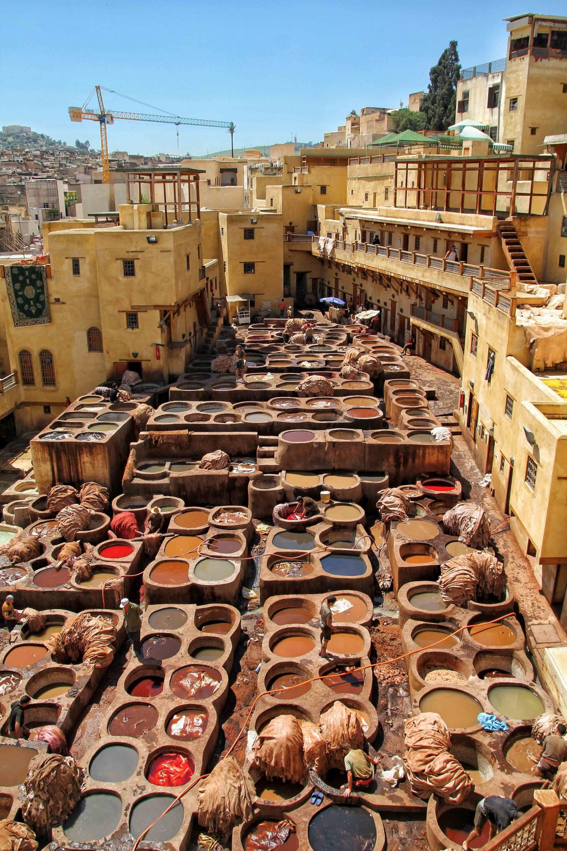 Chouara Gerberei - Fes ©Jürgen Reichenpfader