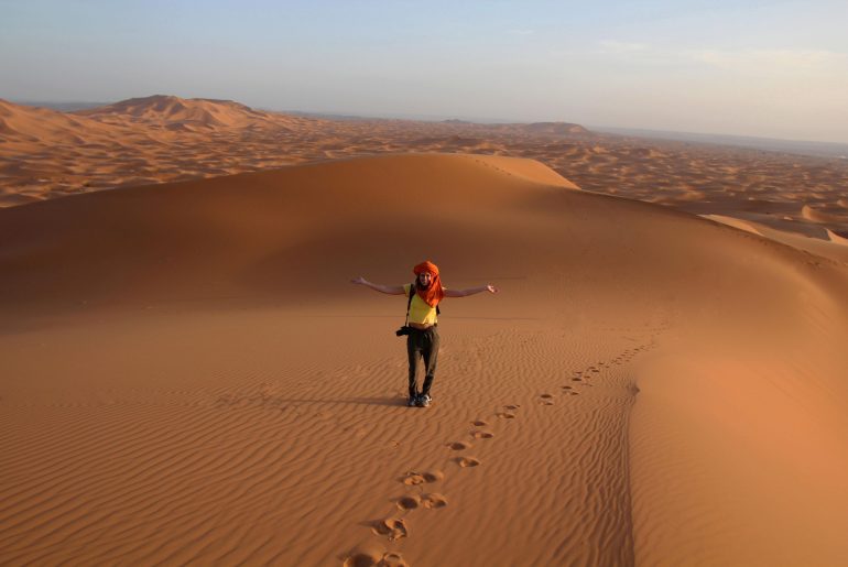 Erg Chebbi, Merzouga, Sahara Camp, Desert Dunes