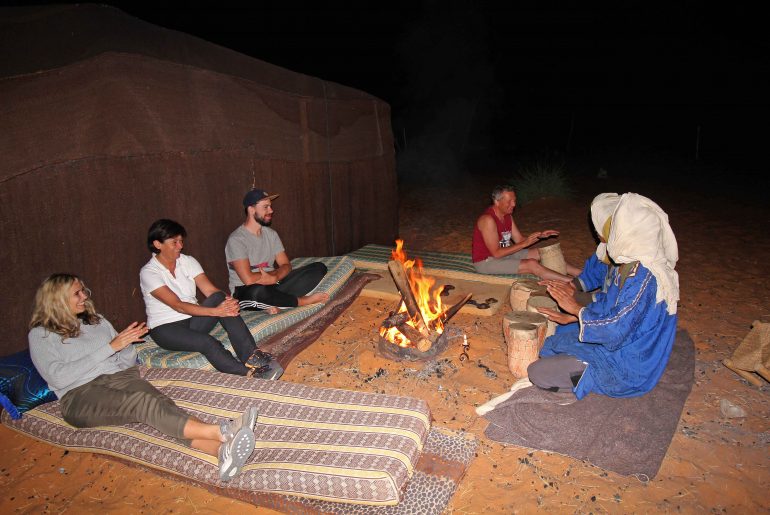 Desert Berber Fire Camp