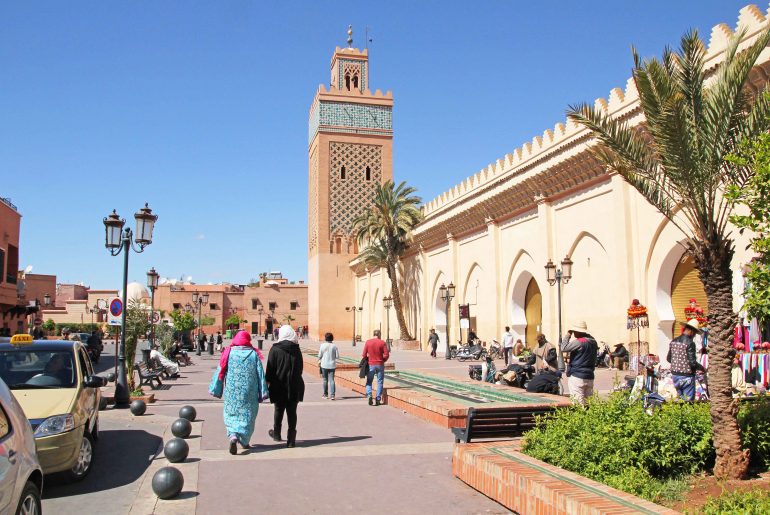Mosque Moulay El yazid, Marrakesh, Medina