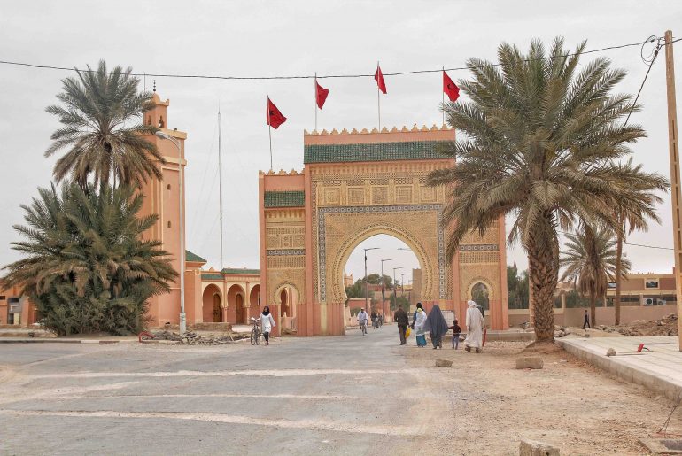 Rissani Gate, 2 weeks in Morocco, Road Trip itinerary