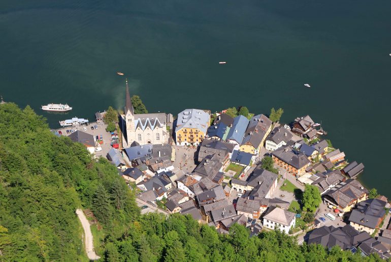 Hallstatt, Skywalk, Salzkammergut, World Heritage View, Austria