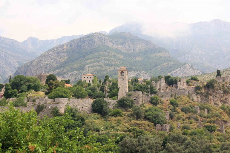 Stari Bar, old town, ruins, tourist attraction, sight, view, viewpoint