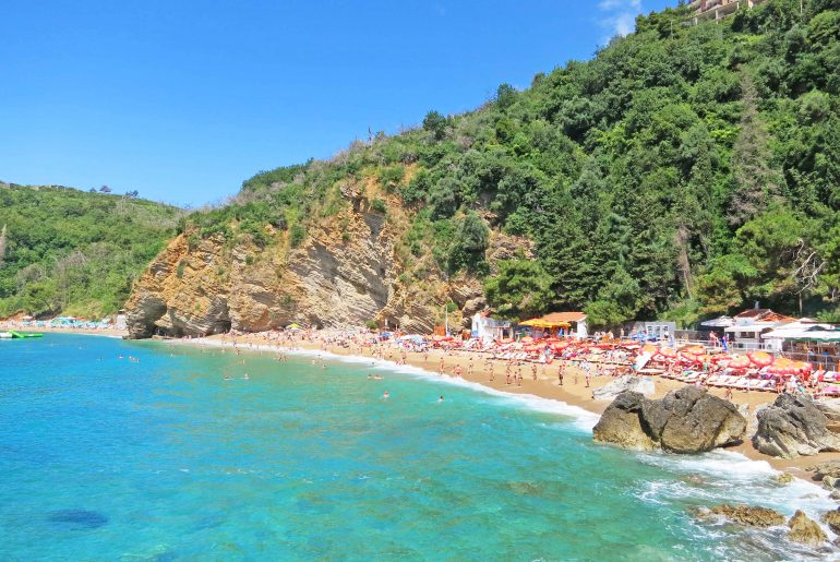 Mogren Beach, Budva, Montenegro