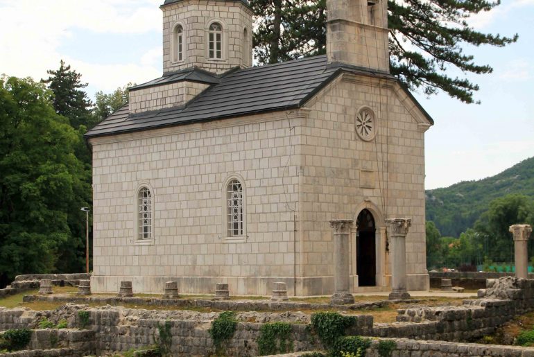Court Church on Cipur - Cetinje, tourist attraction, sight, church