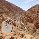 Dades Gorge, Winding road, Zik Zak Road, Morocco