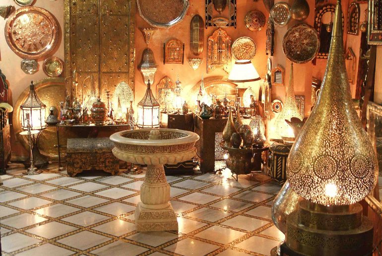 Medina, Märkte, Marokkanische Lampen