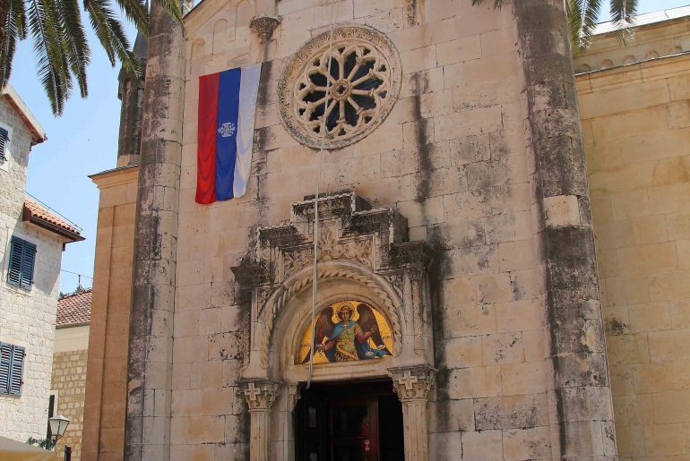 Herceg Novi. Church of Michael the Archangel, old town
