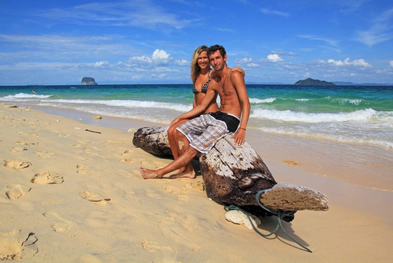 Ko Bulon, Thailand, Traumstrand, Insel, Palmen, Inselhopping