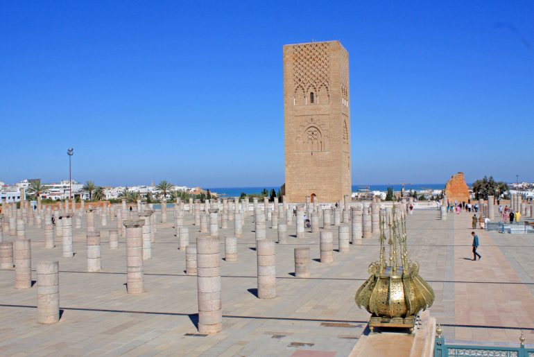 Rabat, Hassan Tower, Road Trip itinerary