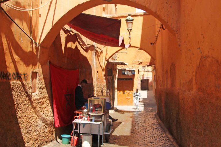 Medina, Streets of Marrakech, old town, travel, backpacking