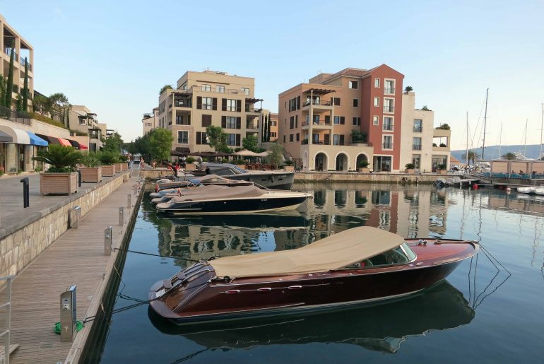 Port of Tivat, boats, harbour