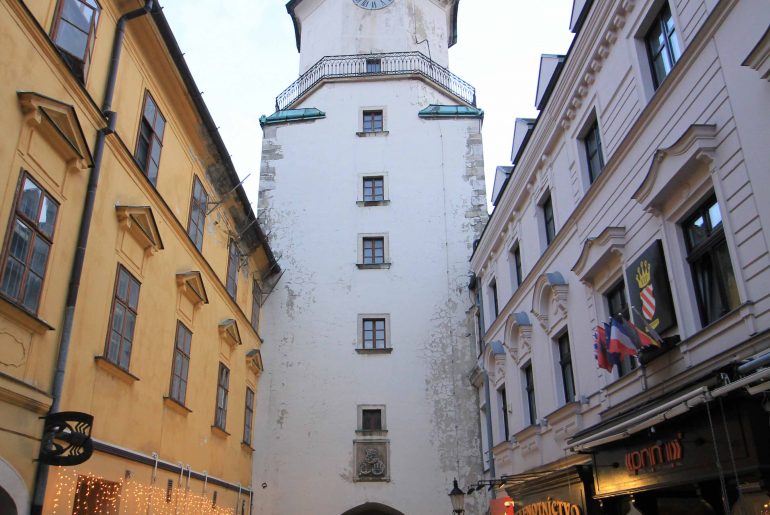 Michael´s Gate, Slovakia, sightseeing, city trip, tourist attraction,