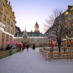 iceskating, tourist attraction, christmas market, winter