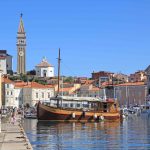 Piran, Slowenien, Sehenswürdigkeiten, Hafen