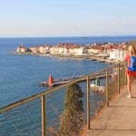 Piran, Alte Stadtmauern, Aussichtspunkt, Slowenien