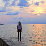 Sonnenuntergang Piran