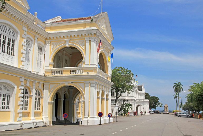 Penang City Hall, cultural roundtrip George Town, sightseeing