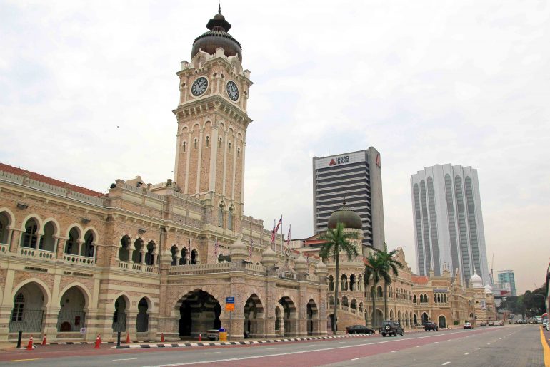 Merdeka Square - Sultan Abdul Samad Building, sightseeing, tourist attraction Kuala Lumpur