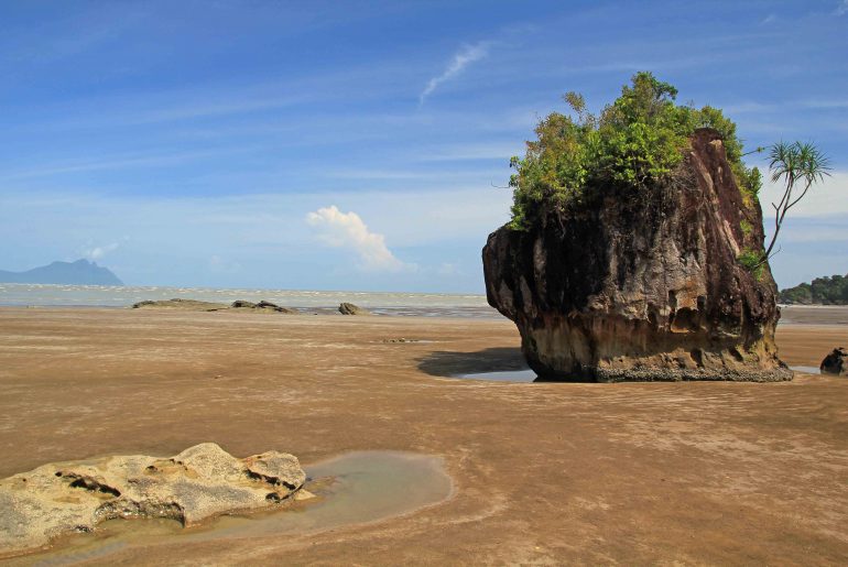 Strand im Bako Nationalpark