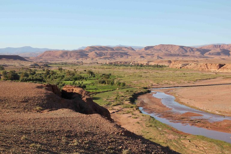 Ait-Ben-Haddou, Hoher Atlas, Landschaft, Anreise, Ait Ben Haddou