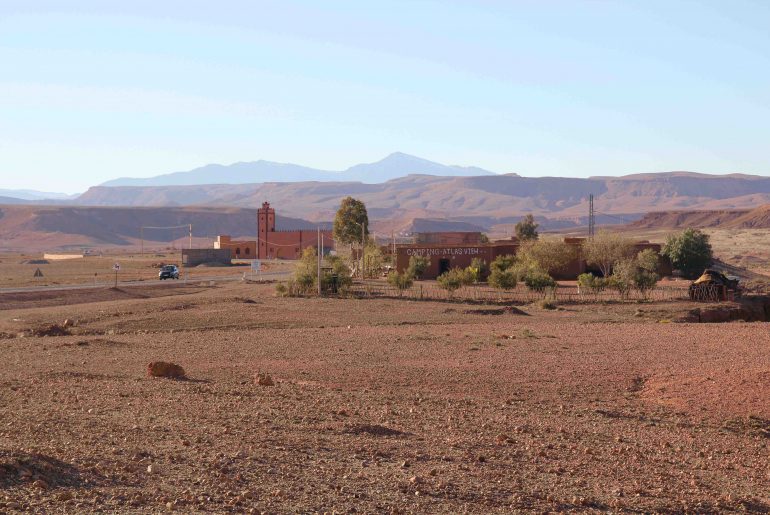 Hoher Atlas Straße, Sehenswürdigkeit, MietwagenLandschaft,