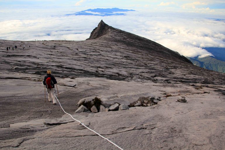 mountain peak, hiking, Malaysia, Sabah, south peak