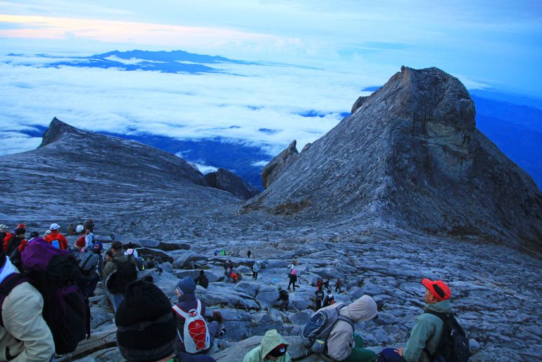 mountain peak, hiking, Malaysia,