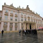 Bratislava, Primates Palace, sightseeing, tourist attraction, winter,