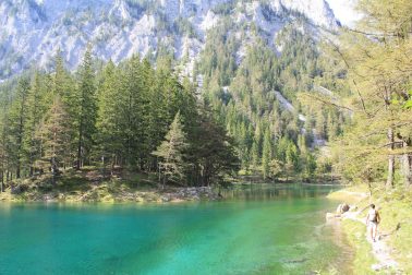 Grüner See (Green lake) Austria - summer & winter ...