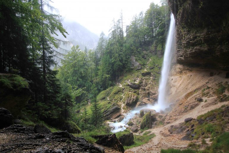 Pericnik Wasserfall, Wasserfälle Slowenien, Triglav Nationalpark