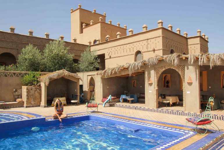 Hotel Kasbah Azalay, Sahara, pool