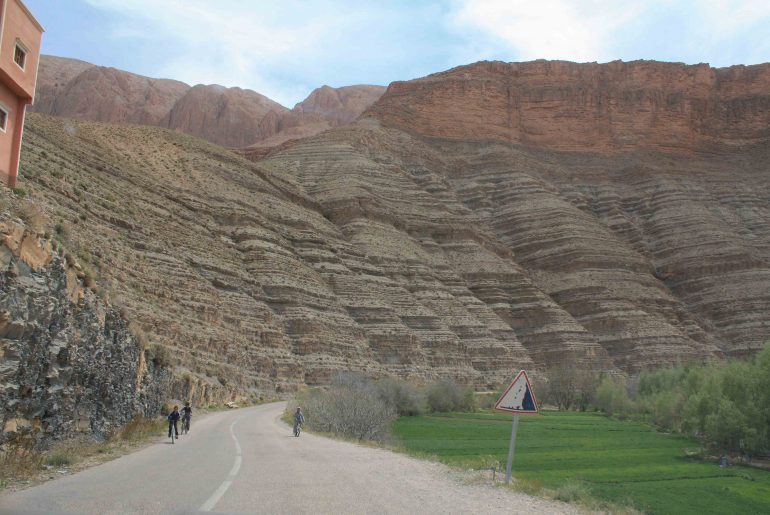 Dades Sclucht, Dadestal, Marokko