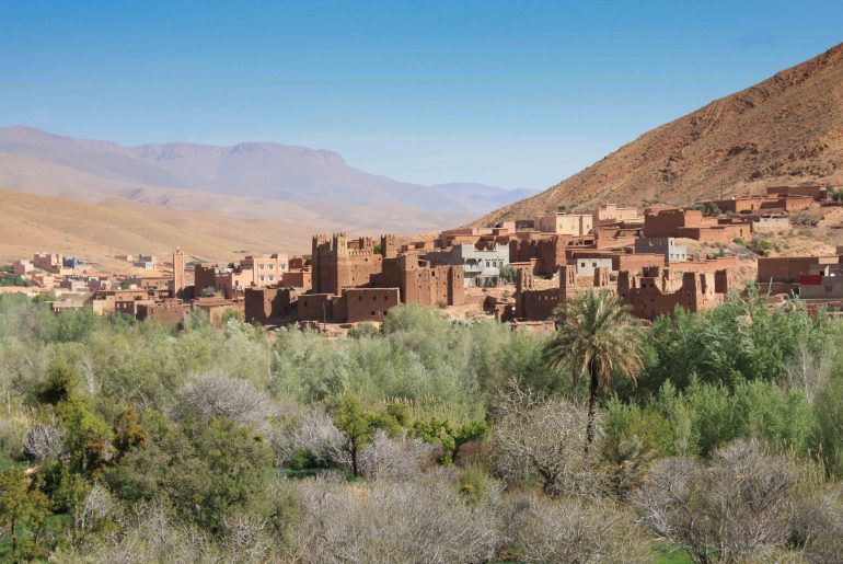 Dadestal, Dades Schlucht, Marokko