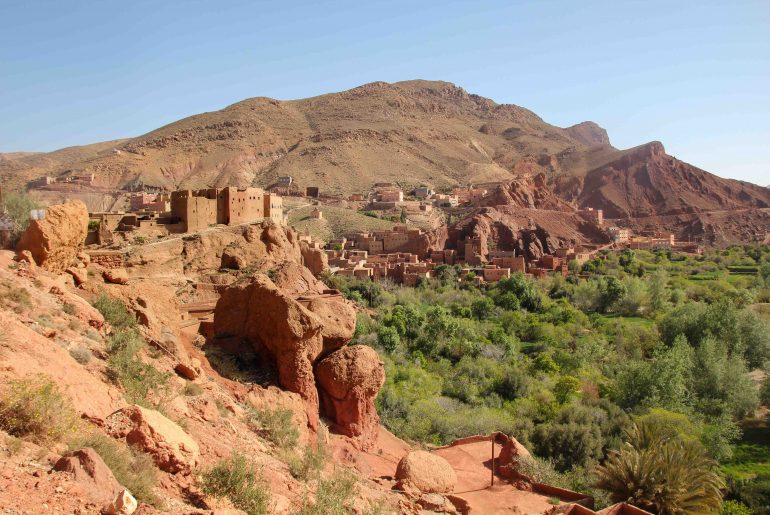 Dadestal, Dades Schlucht