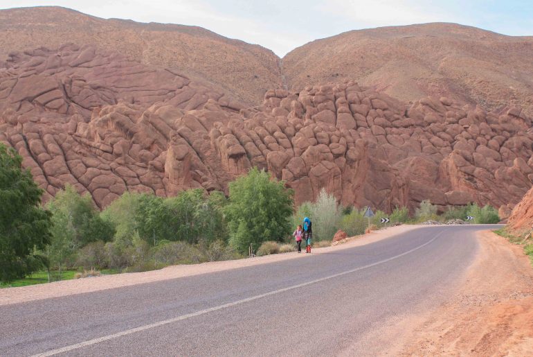 Dades Schlucht, Dades Valley, Mietwagen Rundreise