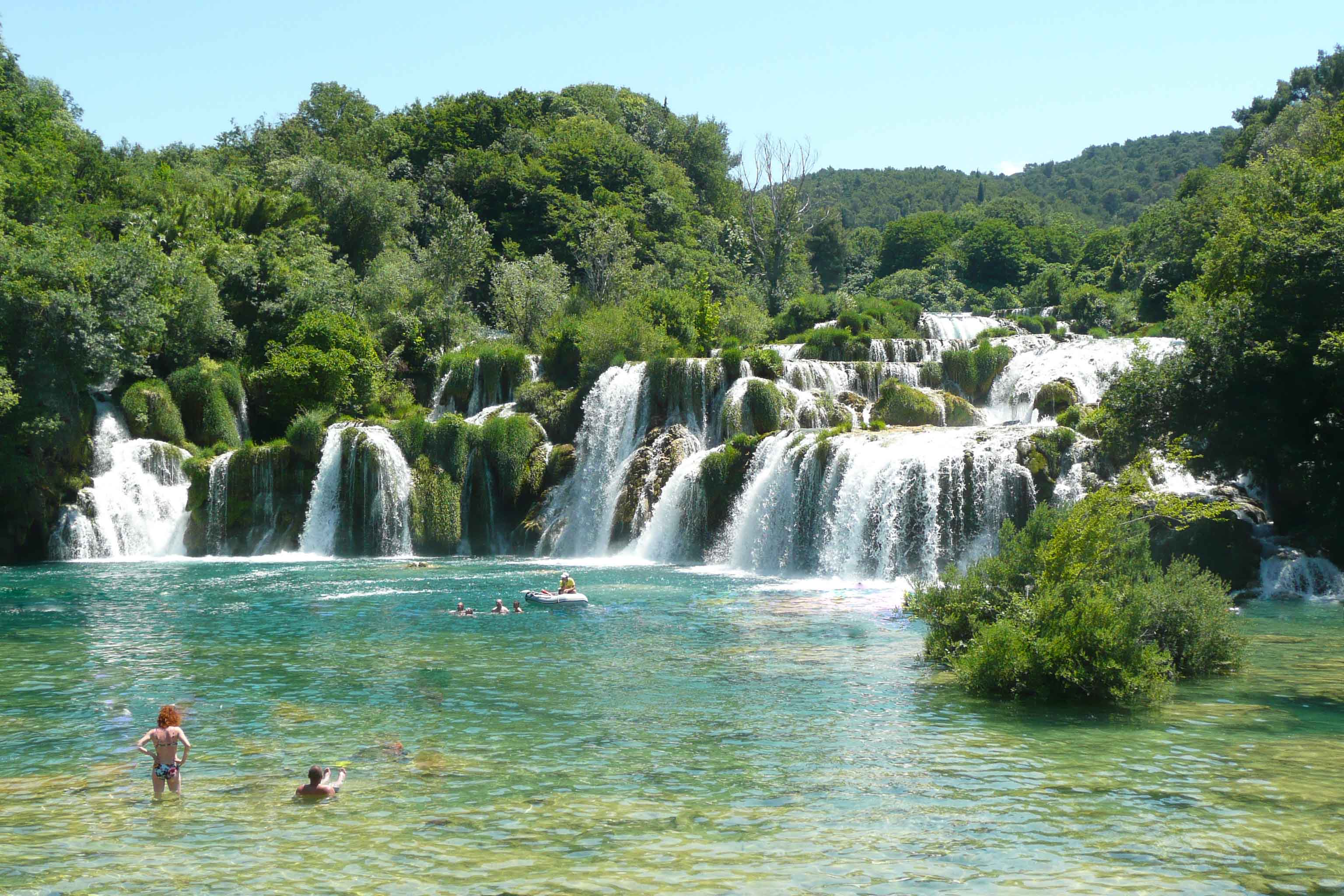 Visiting Krka National Park Swimming In The Krka Waterfalls Placesofjuma